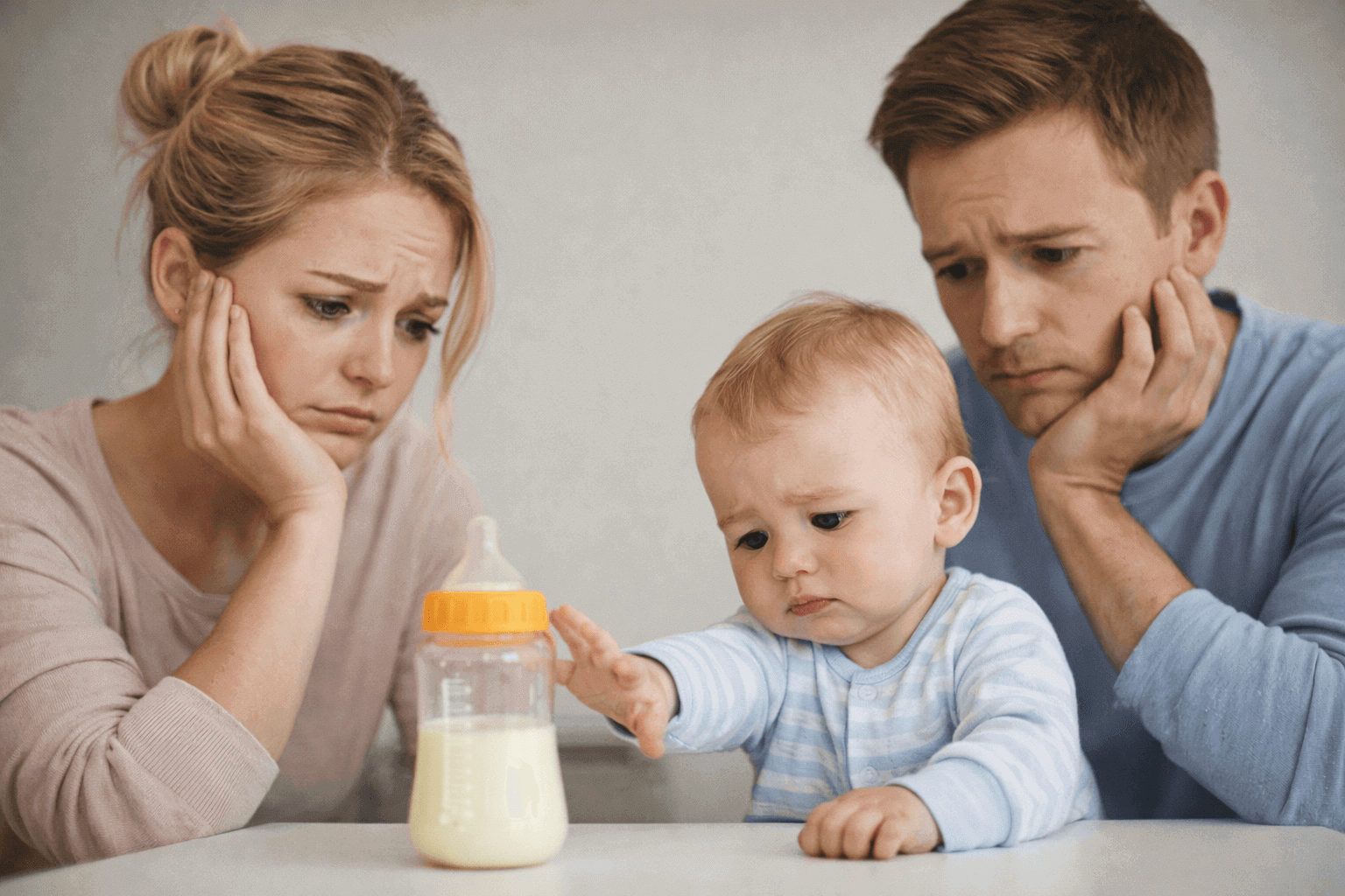 Baby trinkt plötzlich nicht mehr – Ursachen & was Eltern tun können - 